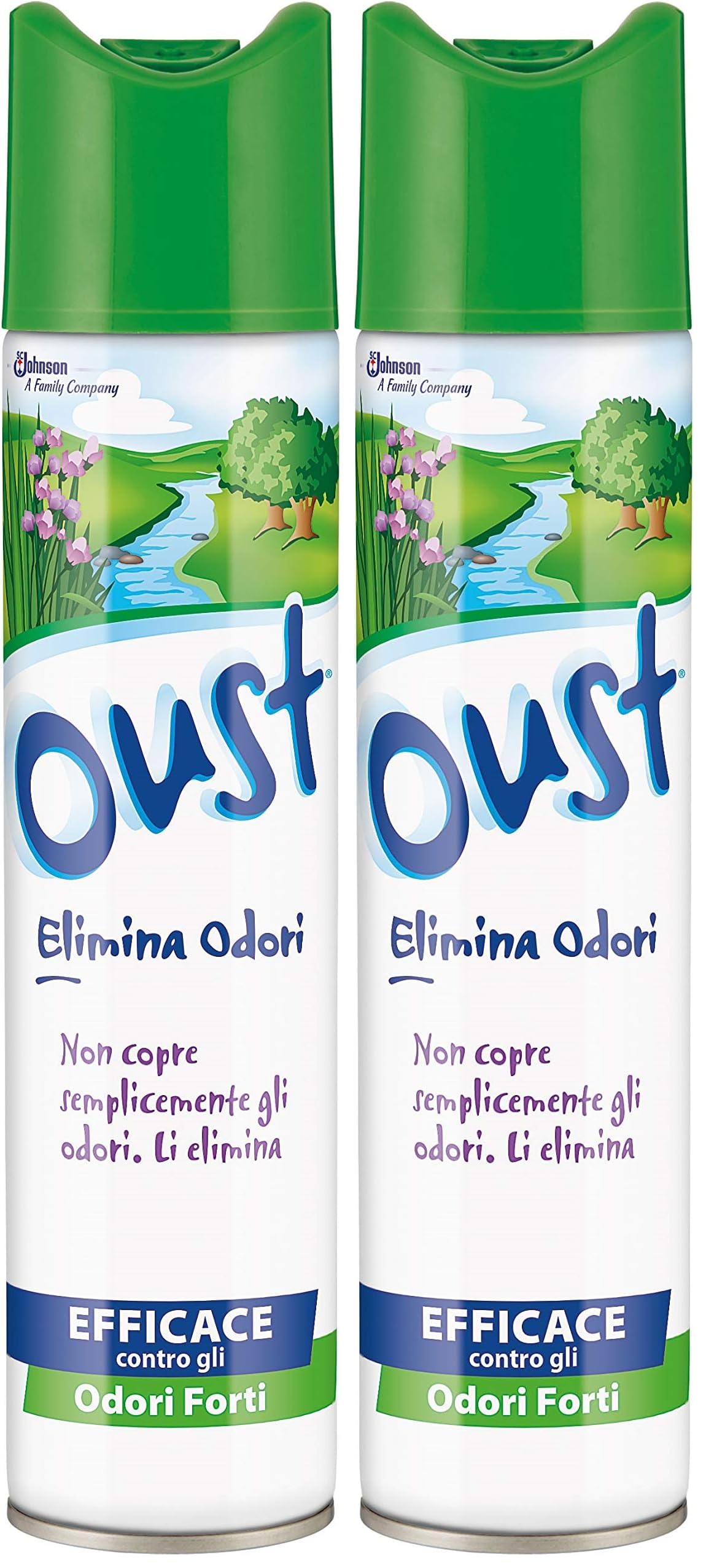 Oust Elimina Odori, Assorbiodori Spray, Efficace Contro gli Odori Forti, 1 Confezione da 600 ml