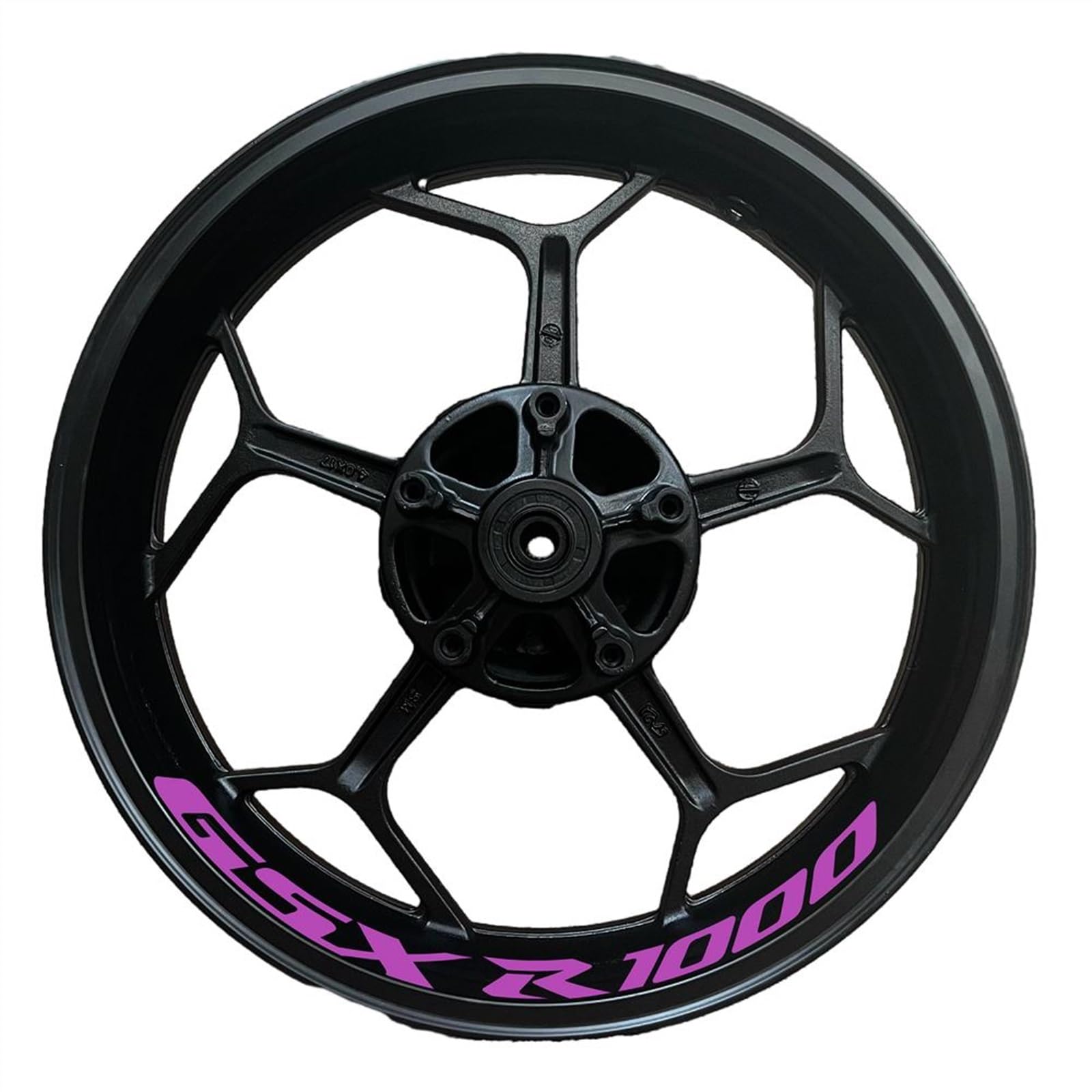 Applique for GSXR1000/R/1000R/S for S&uzuki Motorcycle Rim Decals for Gsx-r 1000 S Wheel Hub for Gsxr1000/R1000 Reflective Stickers(10)