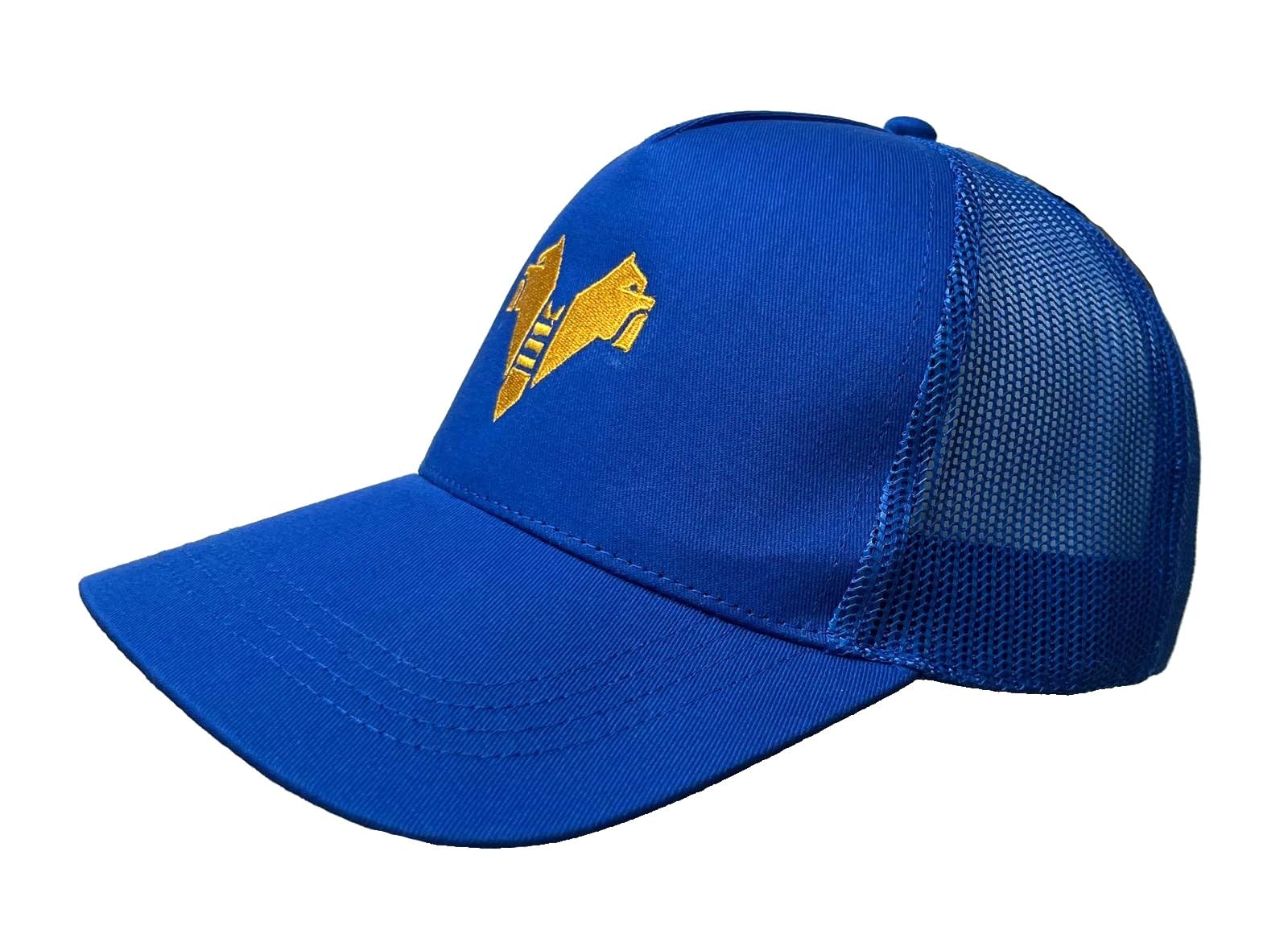 Cappello Verona Ufficiale Hellas Blu Royal Retinato Cappellino Berretto con Visiera CAPHVBRRE
