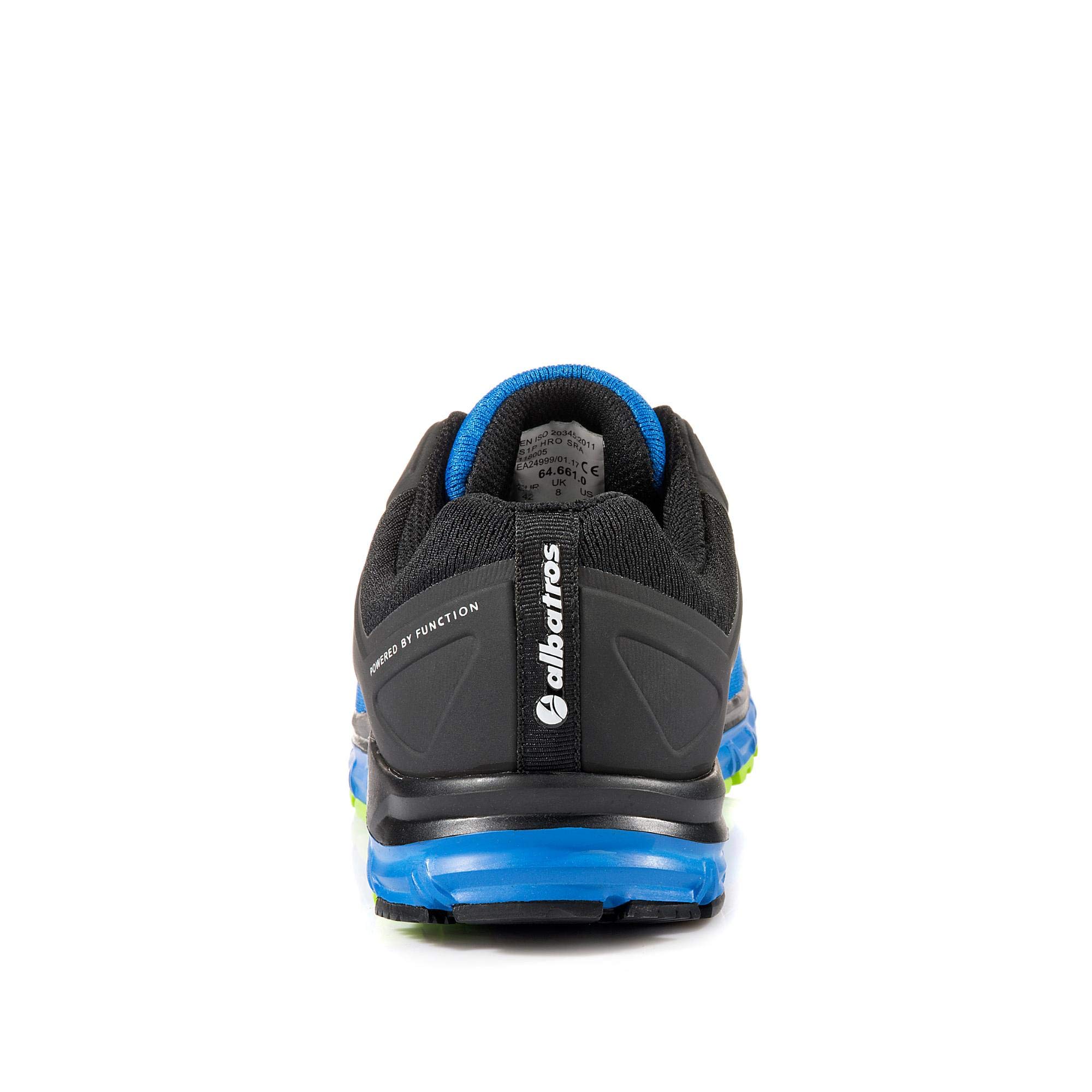 Buty robocze BHP Albatros Lift Blue Impulse Low 646610 S1P SRA HRO ESD rozmiar 47