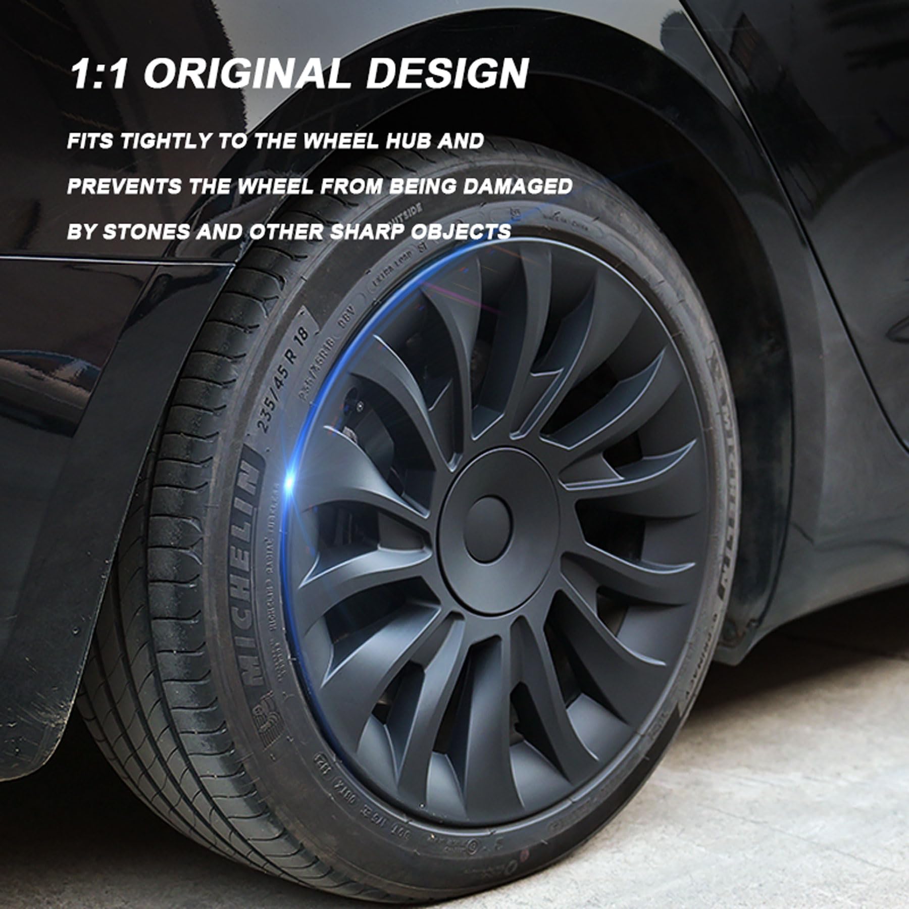 Amazon.com: KAVANIC 4PCS fits Model 3 Highland Wheel Covers 18 