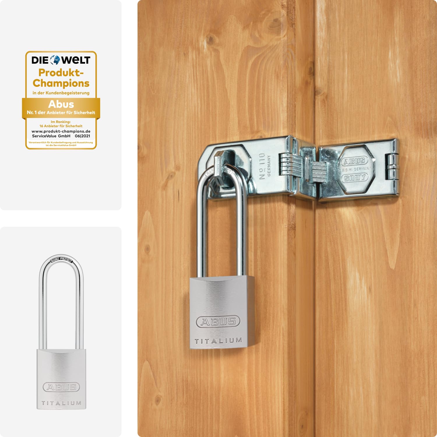 ABUS Lucchetti meccanici ABU86TI45LSS ABUS