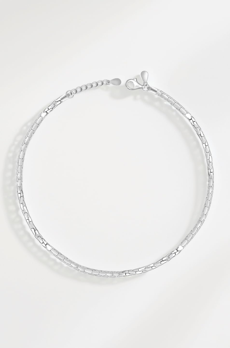 - 925 Silver Anklet for Women, Single | Gifts for Women & Girls