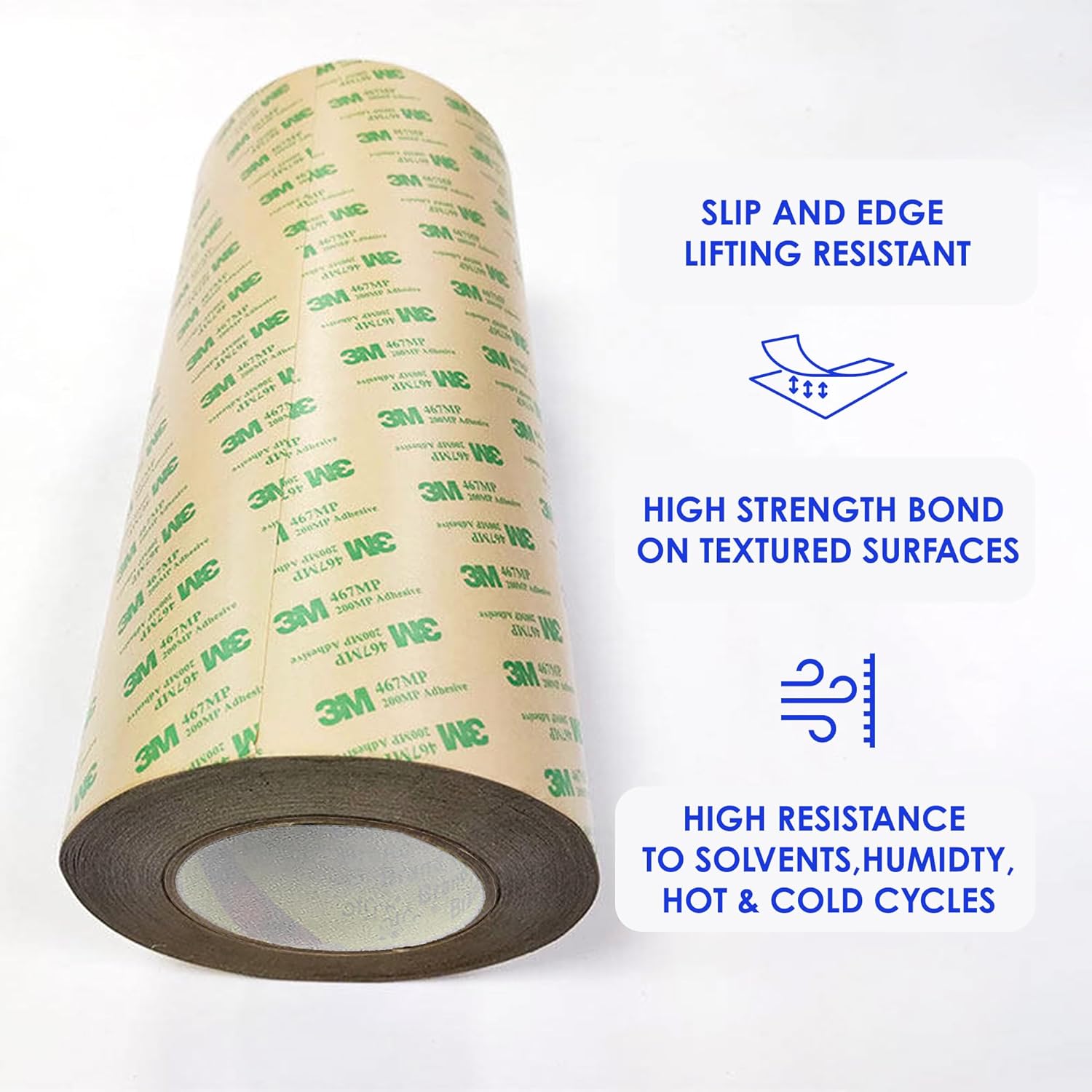 CANOPUS Double Sided Transfer Sheet, 467MP Adhesive Transfer Tape, 6in x 20yd