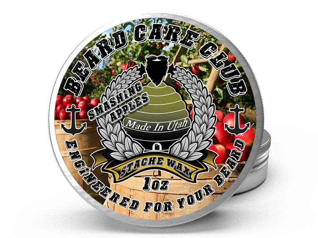 Smashing Apples Mustache Wax