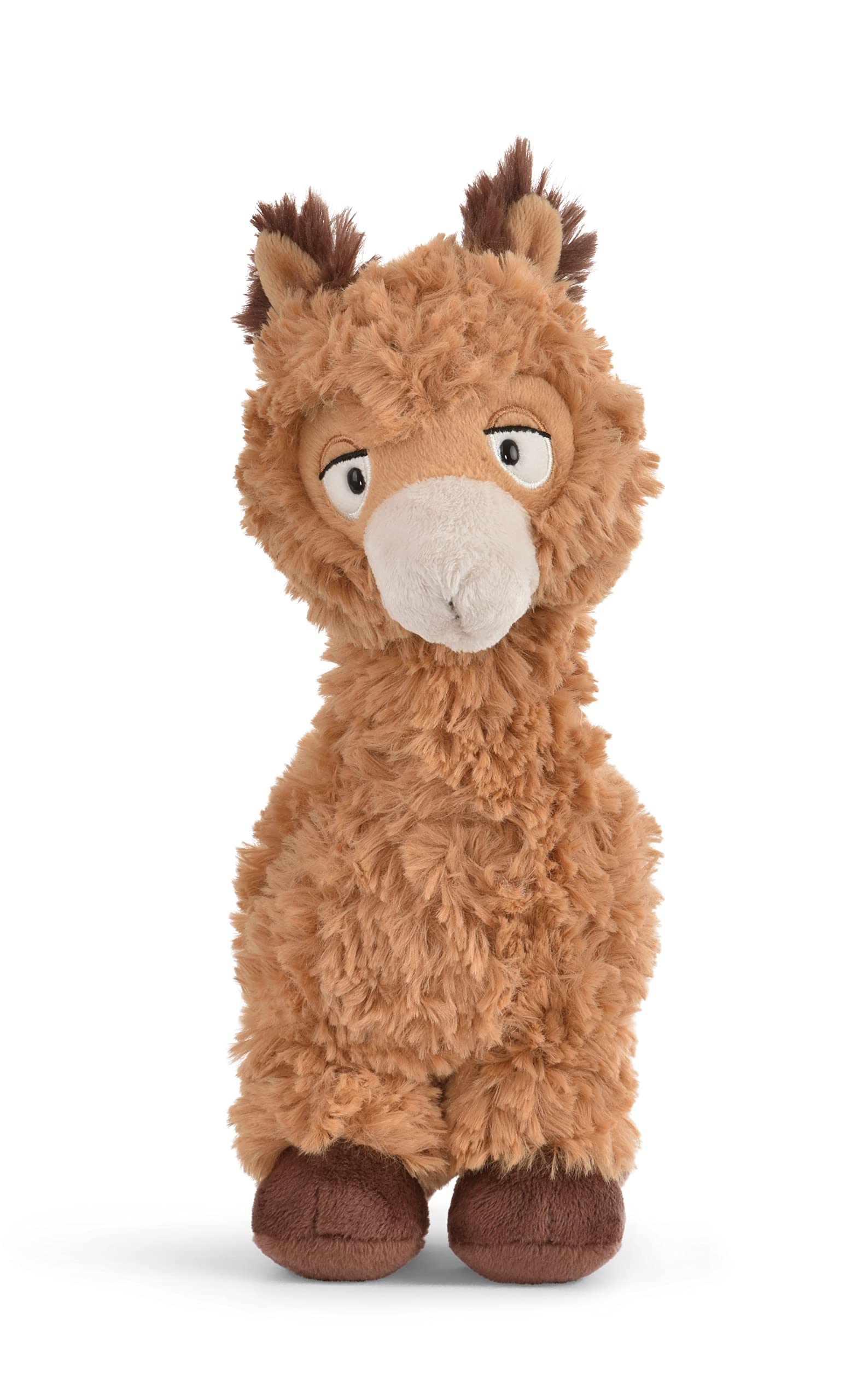 NICICuddly Toy Alpaca Al Paka 25 cm - Soft Plush Toy, Cute Plush Toy for Cuddling and Playing, for Children & Adults, 48604, Great Gift Idea, Brown