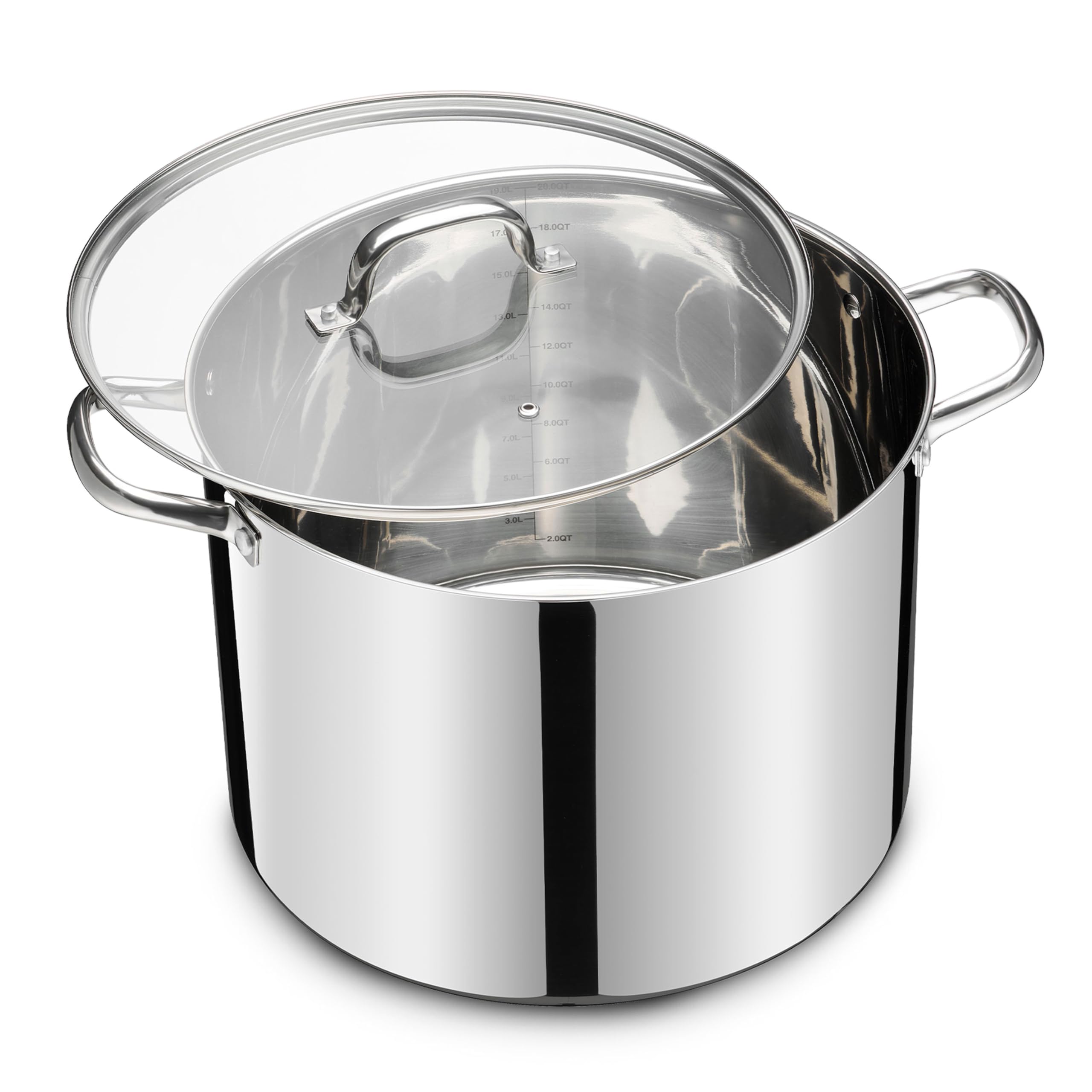 LIANYU 20 QT Stainless Steel Large Stock Pot