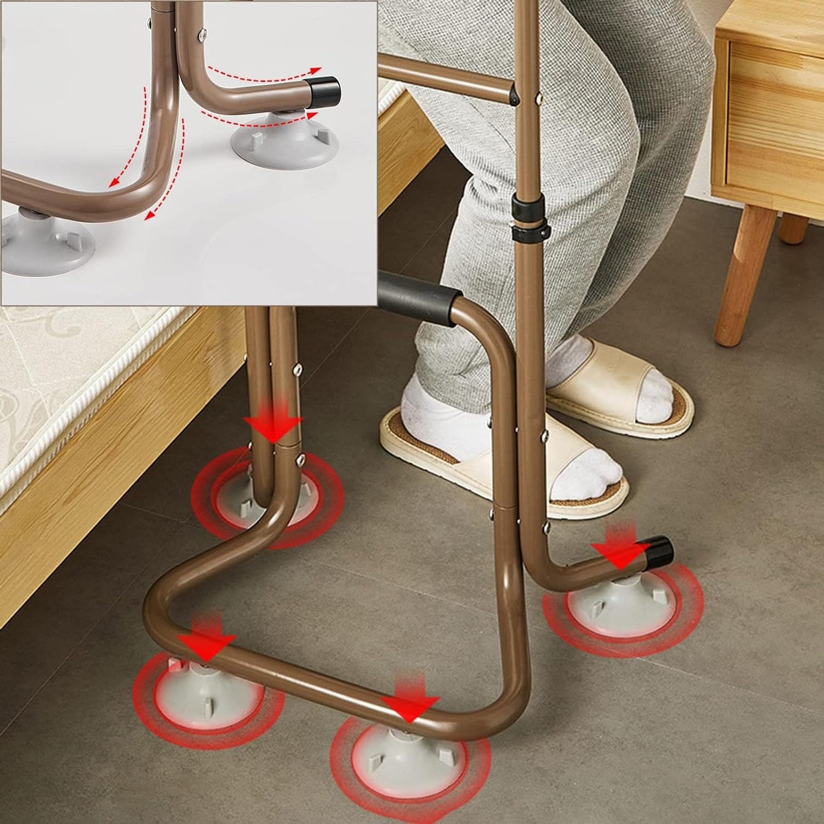 Asistente de soporte para silla, asistente de elevación del asiento para personas mayores, barra de agarre para cama, alturas ajustables, ayudas para la movilidad y la vida diaria utilizadas para per