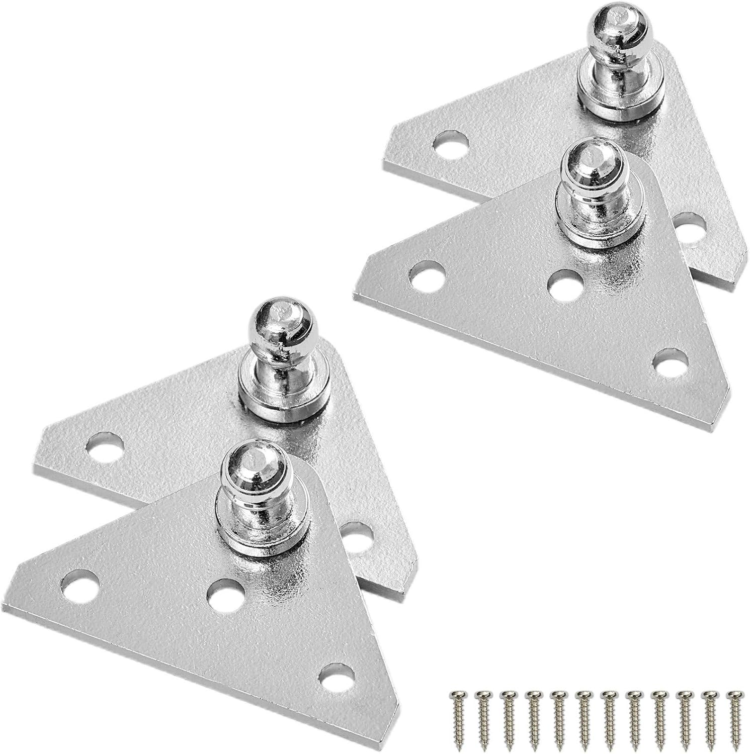 10MM Ball Stud Mounting Brackets FlatType 4pcs Set for Gas