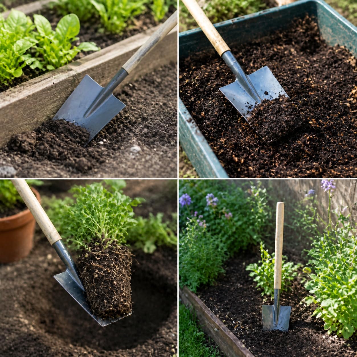 Pelle Jardinage en Métal, Size to 2