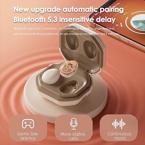 Miniatura 6 de Auriculares invisibles para dormir más pequeños y ligeros pequeños auriculares inalámbricos para dormir mini auriculares ocultos Bluetooth 53 para