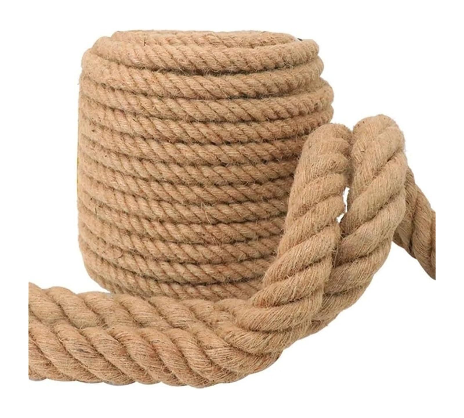 Cuerda de yute natural de 24mm para empaquetar regalos grandes y detalles creativos