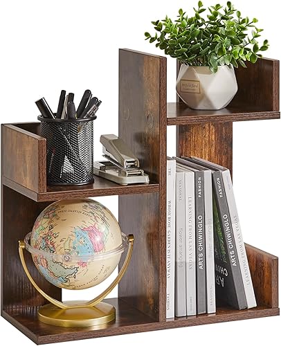 Miniatura 1 de Estante de exhibición de libros, organizador de escritorio pequeño, organizador de almacenamiento de escritorio, estante de encimera de cocina de