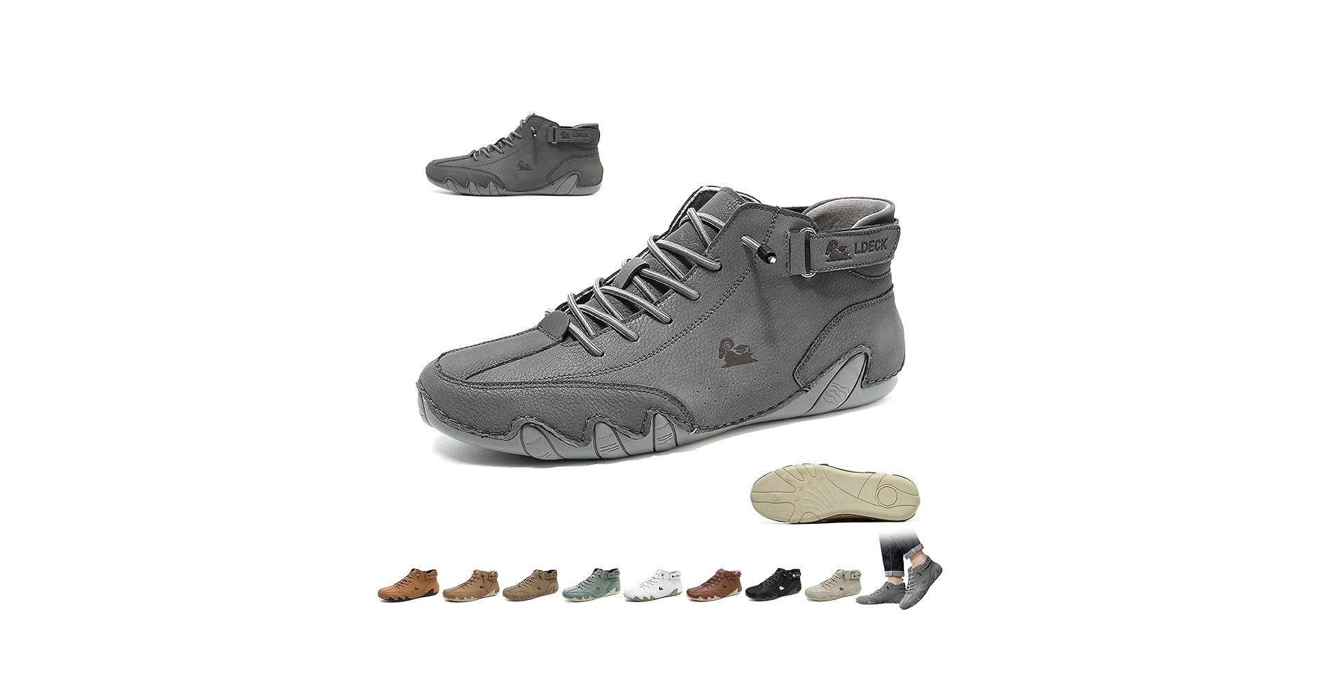 Amazon.com: GWVWCUI Italian Handmade Leather Beck Shoes Men