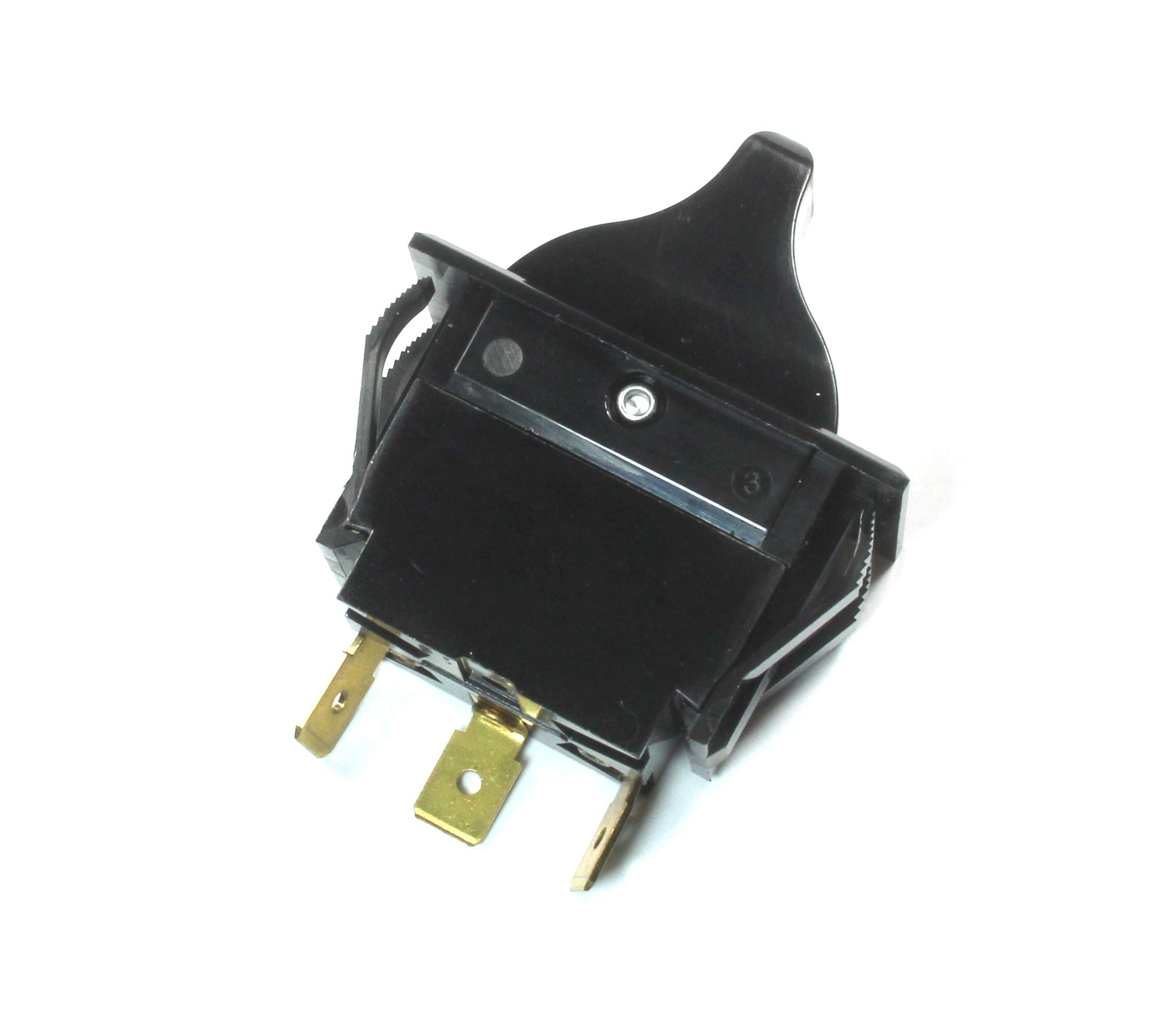 (HO #19) Carling Paddle Switch, SPDT, ON/Off/ON, 10 Amps at 250VAC, 15 Amps at 125VAC, 3/4 HP