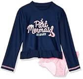 Toddlers and Baby Girls&apos; 2-Piece Assorted Rashguard Sets