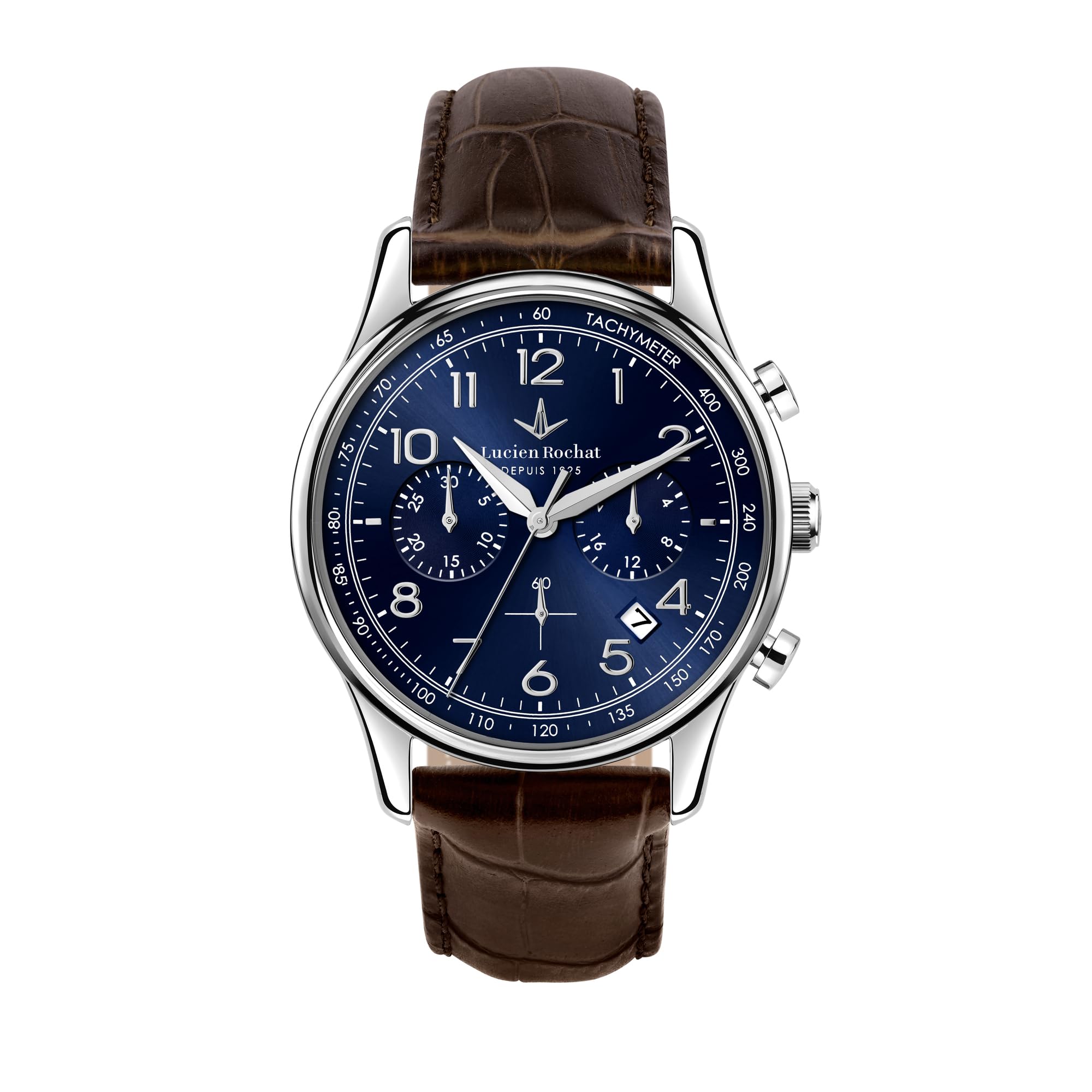 Lucien RochatMen's Watch, Chronograph, Analog, Steel Band, Montreux Collection - R0471615001