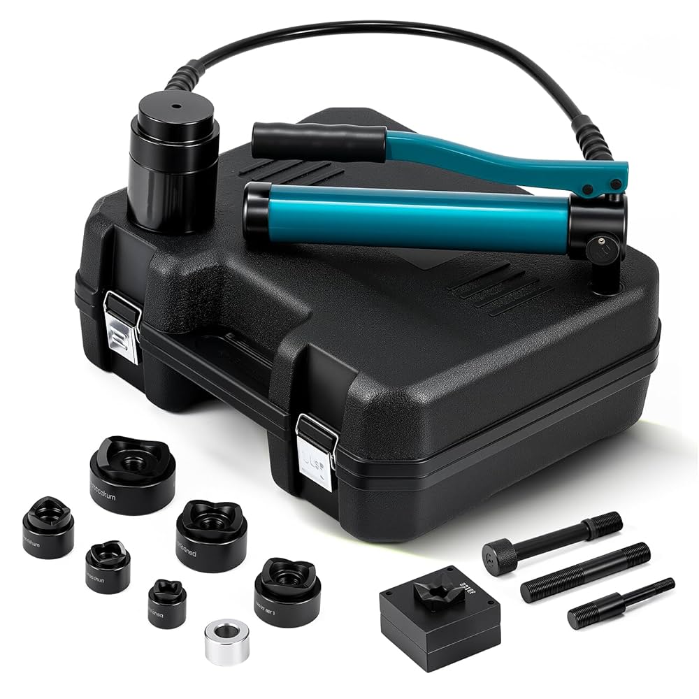 Amazon.co.jp: Bonvoisin 油圧パンチャー 穴あけ 油圧パンチ 15