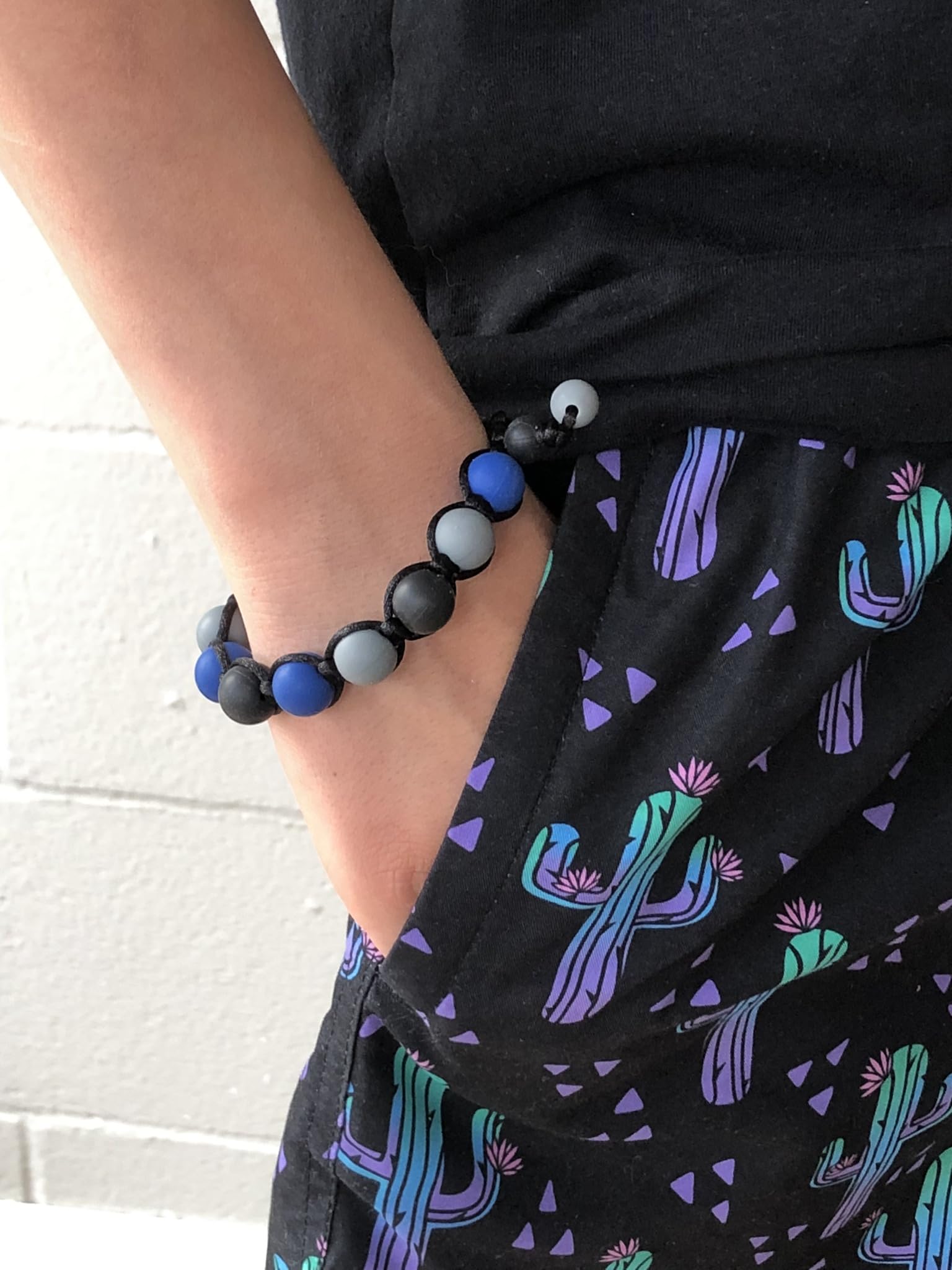 Munchables Kids Chew Bracelets (Black (Small))