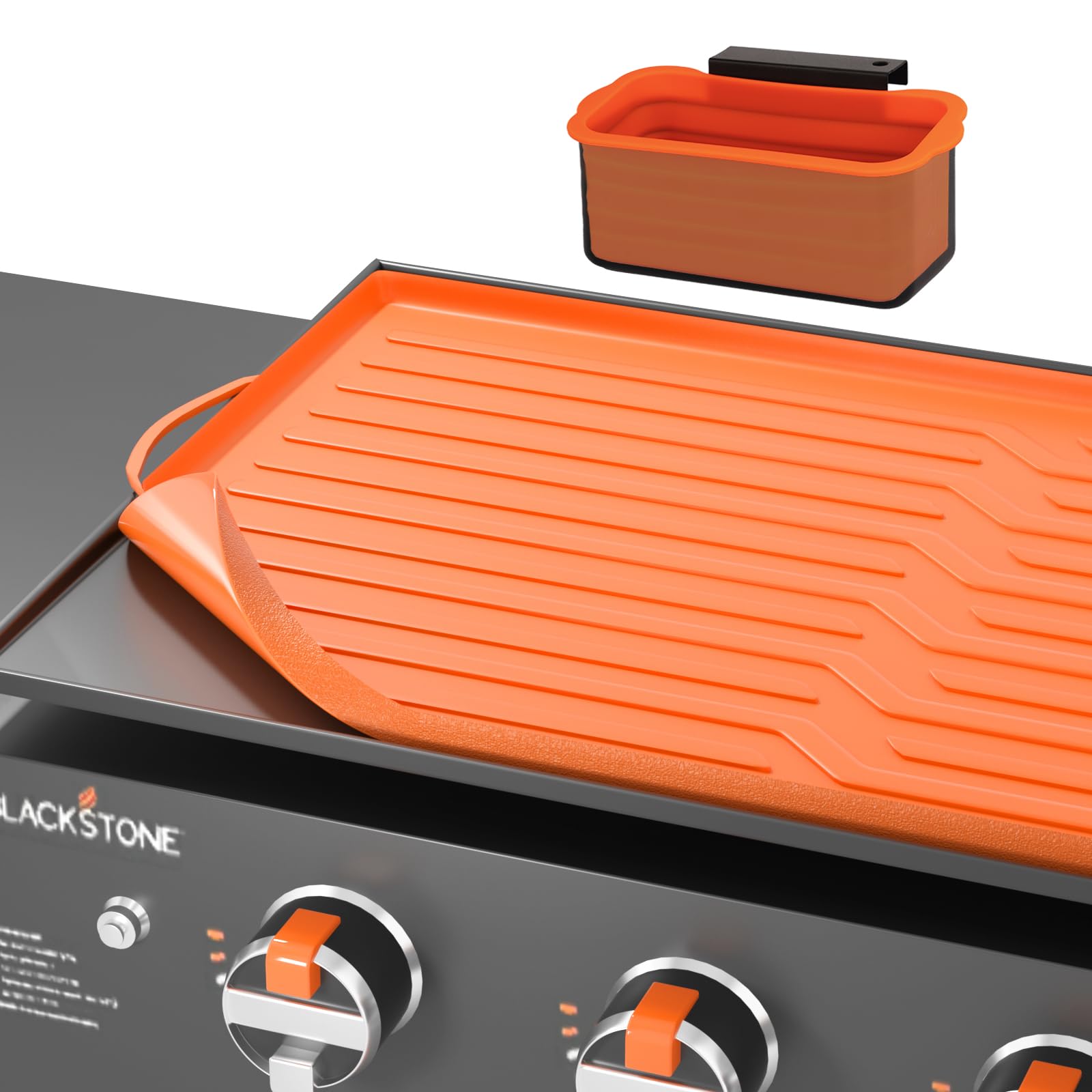 for Blackstone Griddle Cover 38 Inch Mat Silicone Grill Top Cover for