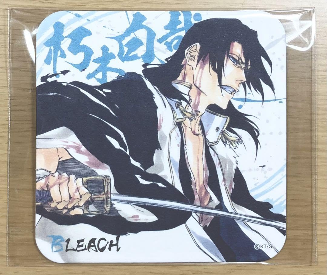 BLEACH WORLD カフェ 特典 アクリルコースター 朽木白哉 4枚 A