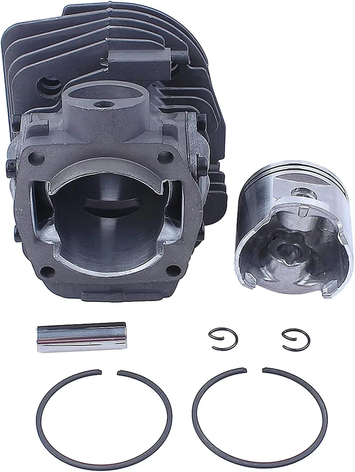 Filtro de la línea de combustible de la junta del pan del motor del cilindro de 45mm para la motosierra de gasolina de 2 tiempos de For Huq 353 351 350 346XP