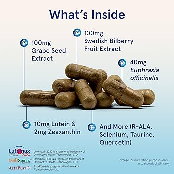 Amazon.com: Jarrow Formulas Vision Optimizer Veggie Capsules