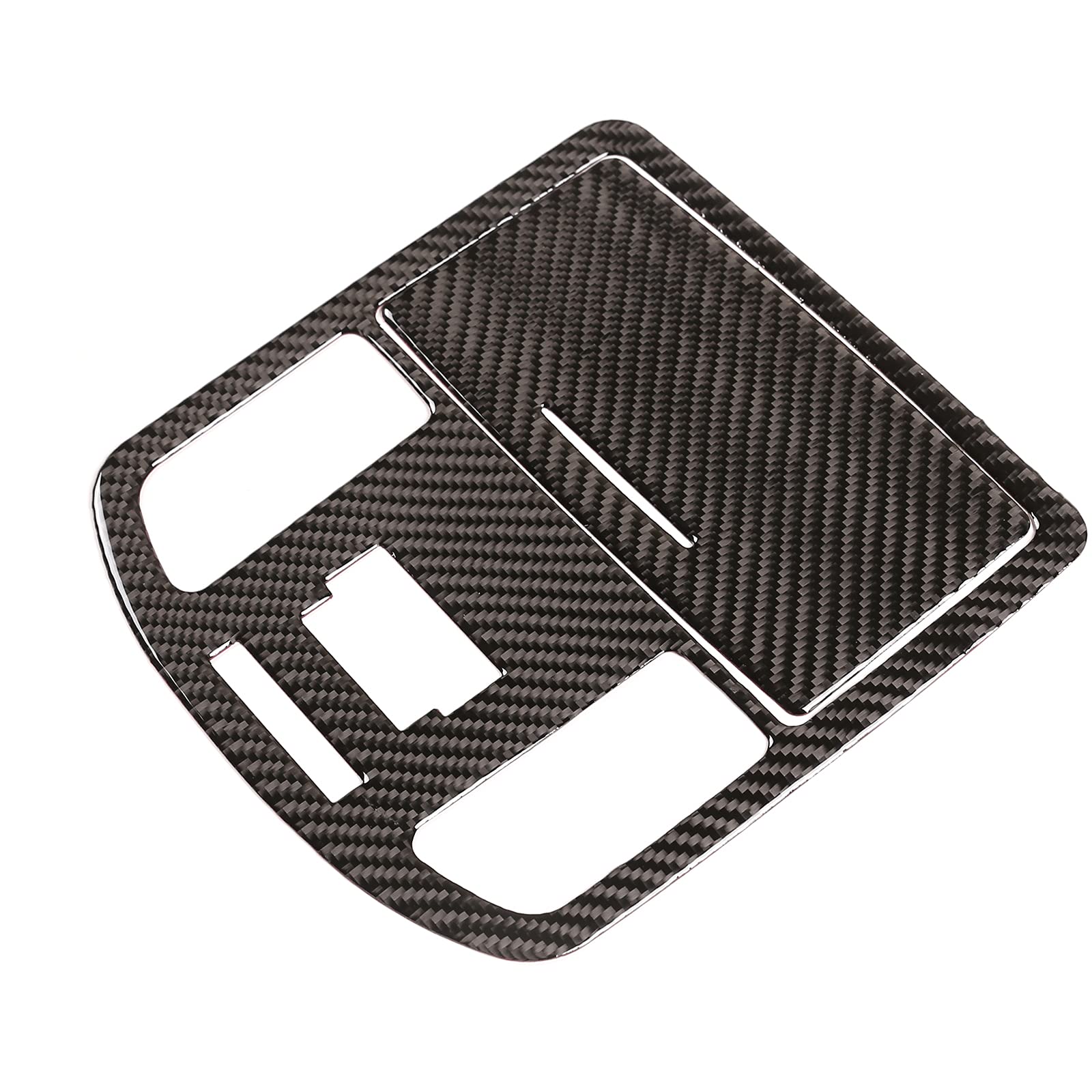 TongSheng for Toyota Hilux 2015 2016 2017 2018 2019 2020 2021 Soft Carbon Fiber 3D Sticker Inner Front Row Roof Reading Light Panel Trim Interior Car Accessories