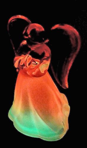 Miniatura 4 de Luces solares de ángel acrílicas con una falda esmerilada Estaca solar para jardín, caja de 2