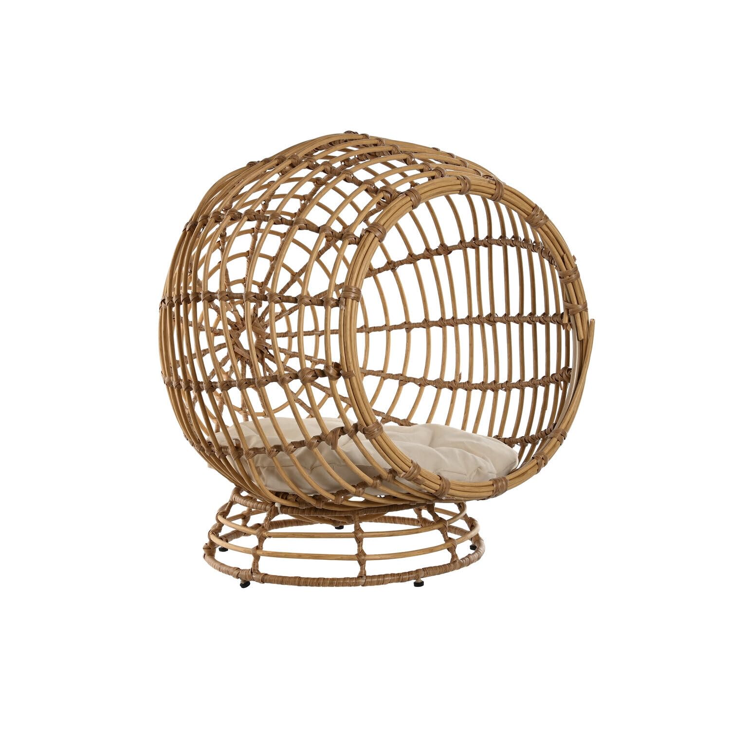 CAMA MASCOTA RATAN SINTETICO POLIESTER 60X58X58