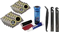 Kit Remendo Reparo Câmara Ar Bike Bicicleta Vipal + 20 Remendos + 3 Espatulas MTB Speed