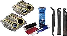 Kit Remendo Reparo Câmara Ar Bike Bicicleta Vipal + 20 Remendos + 3 Espatulas MTB Speed
