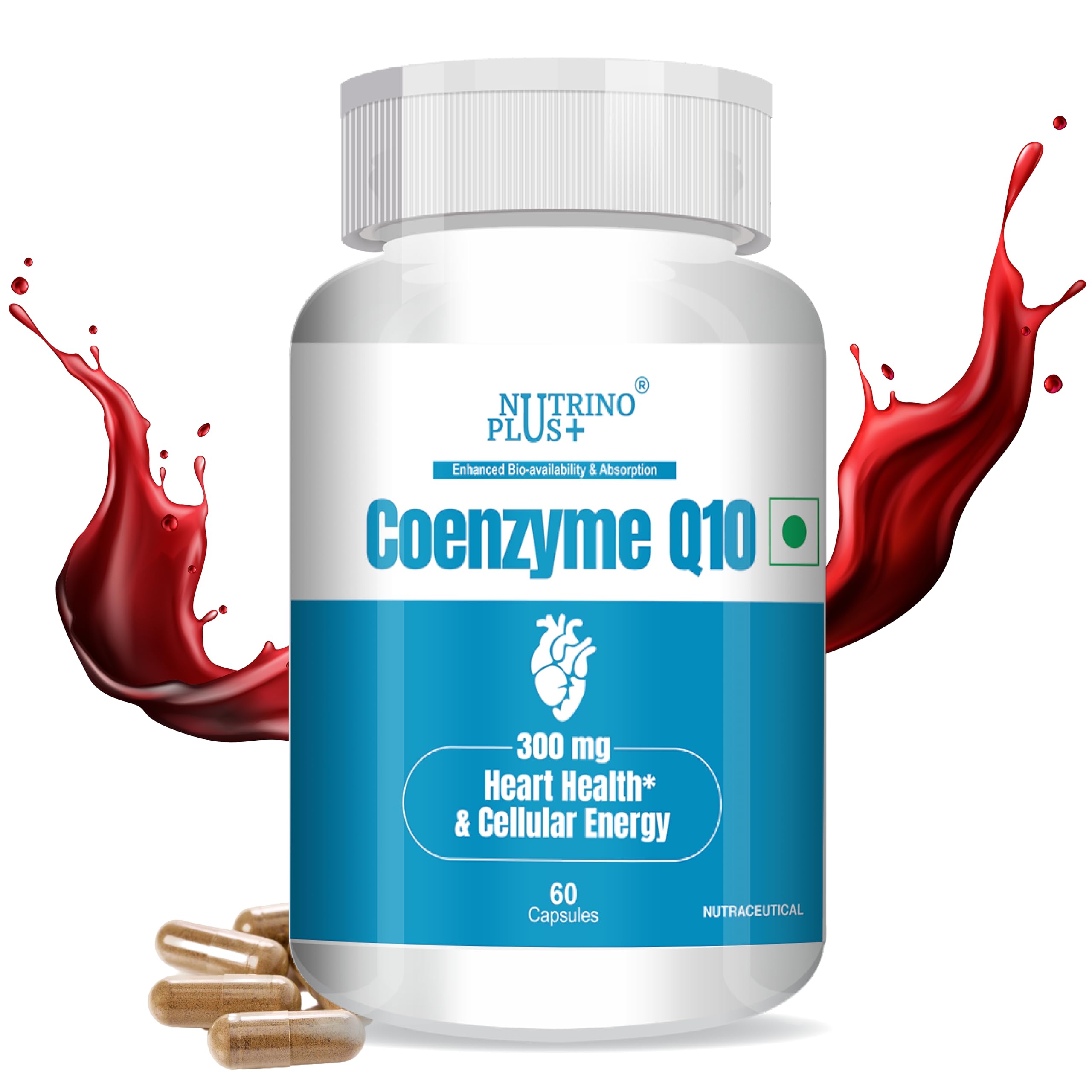 NutrinoPlus Coenzyme Q-10 Rich in Antioxidant, Promotes Heart Health & Boosts Energy 300Mg 60-Capsules (B0BPQR577R) Amazon Price History, Amazon Price Tracker