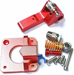 Kiro&Seeu Upgrade 3D Printer Parts MK8 Extruder Aluminum Alloy Block Bowden Extruder 1.75mm Filament Compatible with 3D Ender 3,Ender 3 Pro,Ender 5/5 Pro,CR-7,CR-8, CR-10, CR-10S, S4, and S5