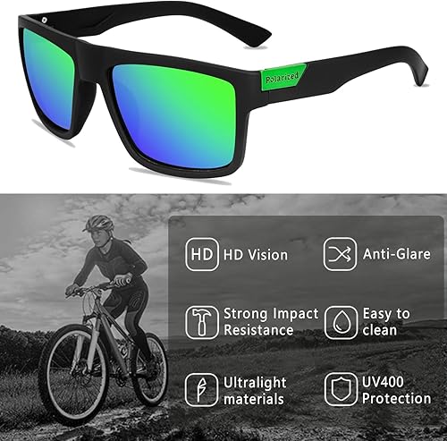 Miniatura 2 de Gafas de sol polarizadas para hombre para mujer, deportes, ciclismo, conducción, pesca, pesca, protección UV