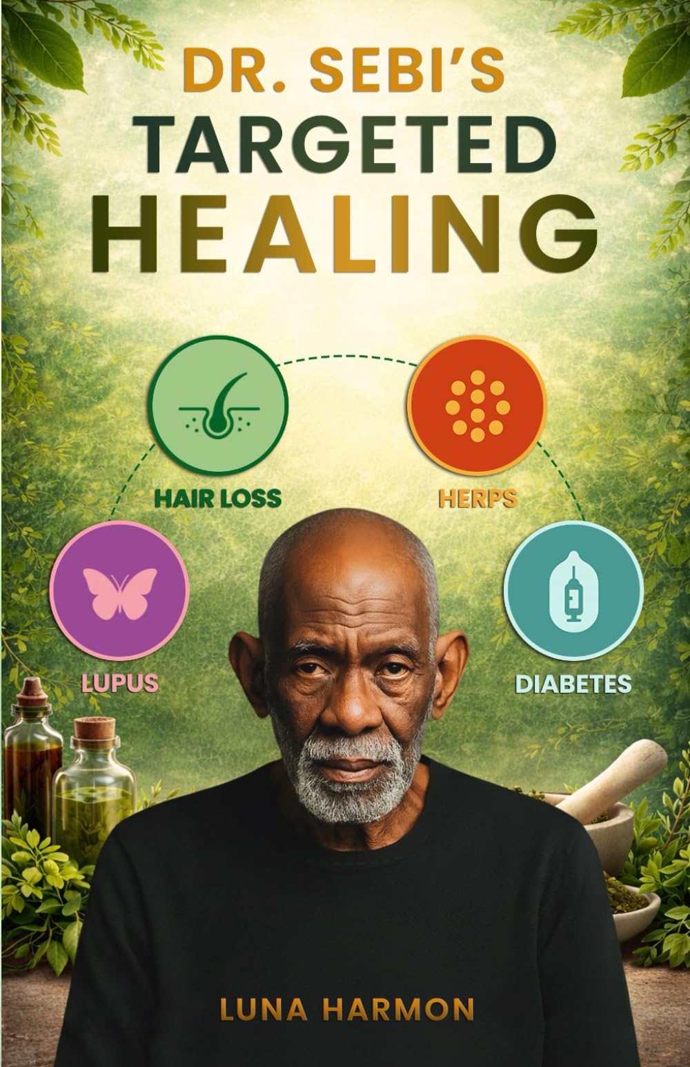 Dr. Sebi’s Targeted Healing Protocols: Reversing Hair Loss, Herpes, Diabetes & Lupus Naturally with the Alkaline Diet Cure (Dr. Sebi's Ultimate Healing Books)