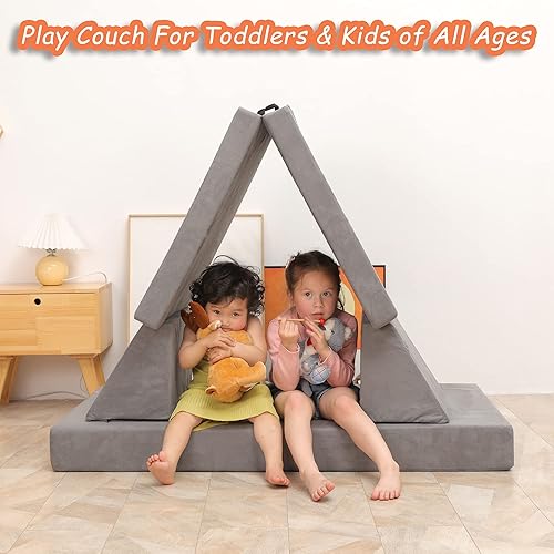 Miniatura 9 de Betterhood Sofá de juego para niños juego de muebles imaginativos para niños muebles creativos de dormitorio de niños pequeños a adolescentes sofá