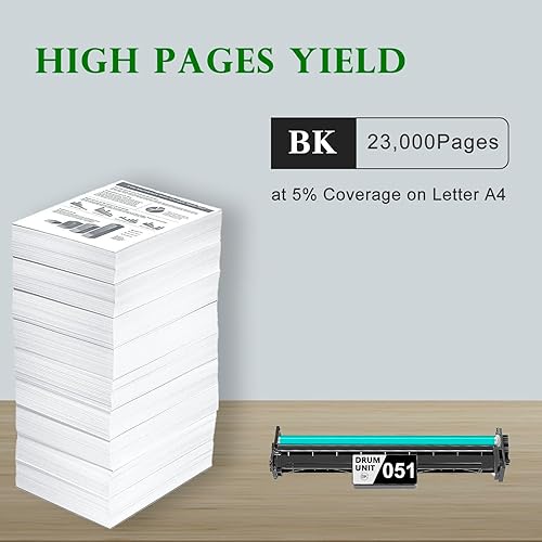 Miniatura 3 de Unidad de tambor 051 compatible con Canon 051 2170C001 Unidad de tambor para impresora láser imageCLASS LBP162dw MF264dw MF267dw MF269dw LBP160