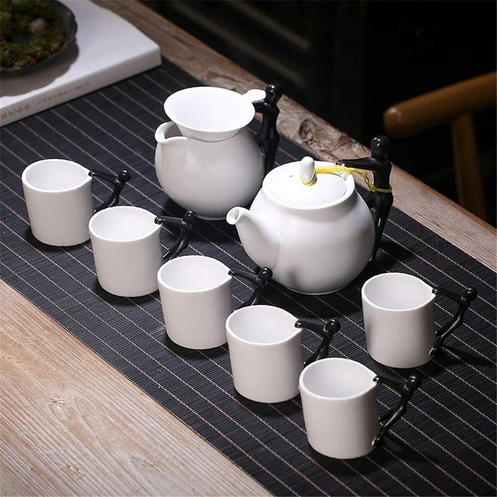 大人のためのティーセット シンプルなティーセット ホームデコレーション アフタヌーンティー 日本のセラミックティーポットセット 家族