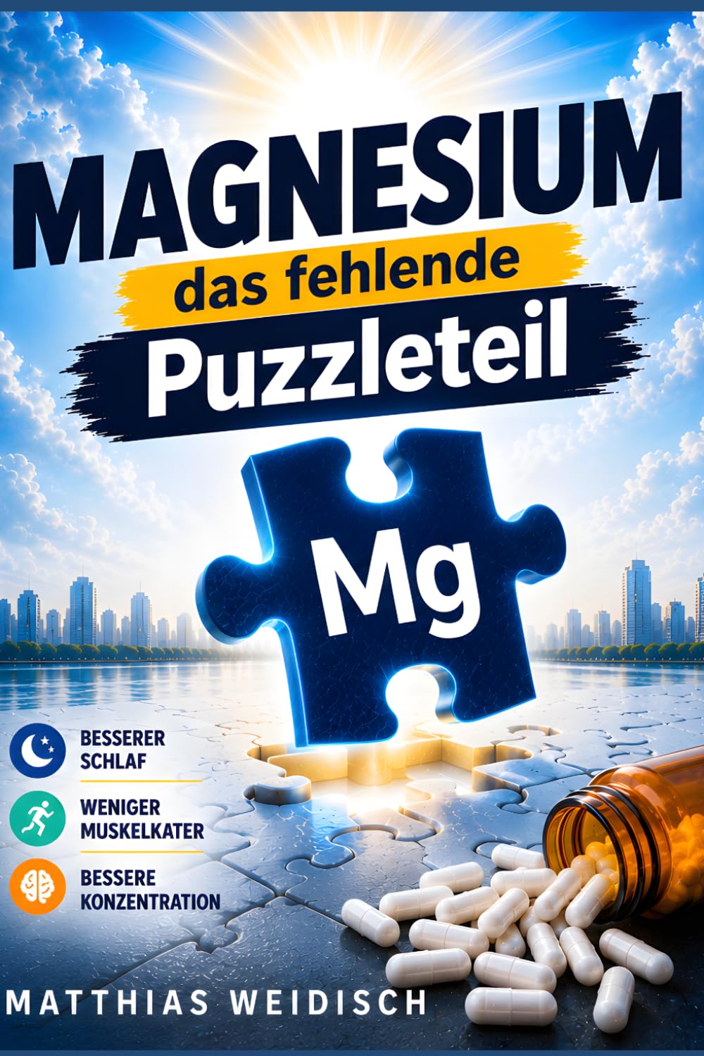MAGNESIUM - Das fehlende Puzzleteil: Besserer Schlaf · Weniger Muskelkater Bessere Konzentration Mein Weg zur richtigen Form und Dosierung (Fundament Gesundheit)