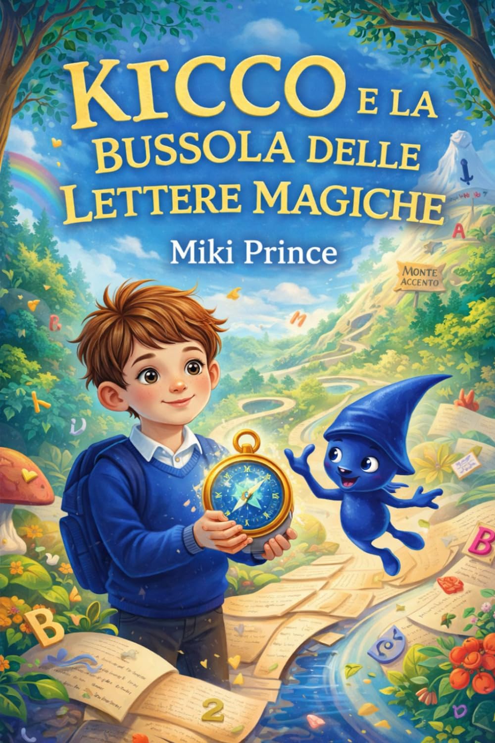 KICCO E LA BUSSOLA DELLE LETTERE MAGICHE (LE MAGICHE AVVENTURE DI KICCO)