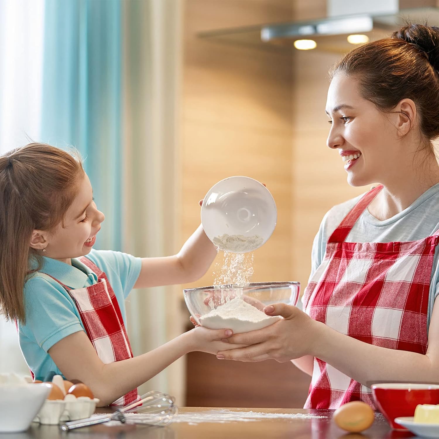 SATINIOR Sublimation Bib Blank Kitchen Aprons with Pockets Unisex White Cooking Kitchen Apron for Restaurant Home(5 Pieces) - Image 5