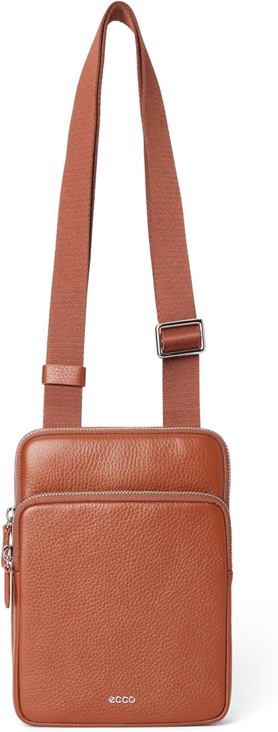 ECCO Unisex North South Pouch Crossbody Bag