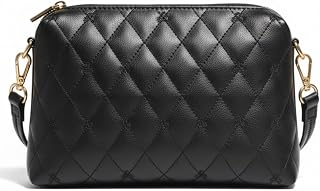 Primora Impex Women’s Quilted Sling Bag | Stylish Crossbody Shoulder Bag | Zip Top Compact Purse for Ladies | Adjustable S... Price In India