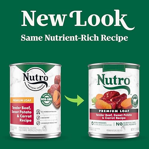 Miniatura 2 de NUTRO Kitchen Classics - Comida húmeda para perros para adultos latas de pan de alta calidad de 125 onzas paquete de 12