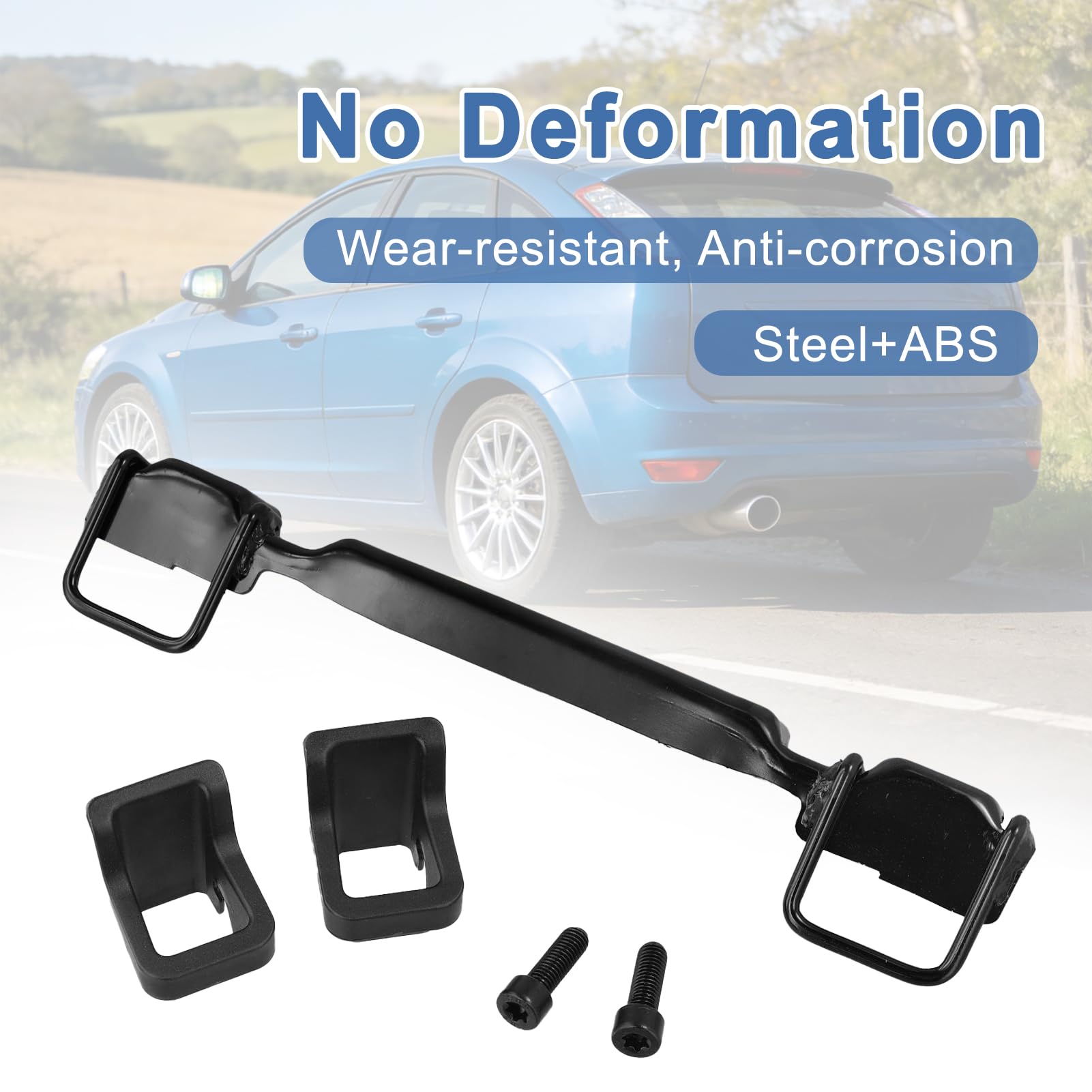 Hasaller Kinderautostoeltje montagebeugel autostoeltje veiligheidsanker montagekit kinderzitjes IsoFix Ankerkit Stalen vergrendeling Isofix Connector Veiligheidsstoel voor Ford Focus MK2 2005-2010