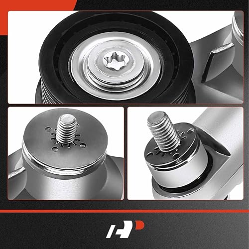 Miniatura 7 de A-Premium Conjunto tensor de correa con polea compatible con Land Rover LR2 2013-2015, Discovery Sport 2015-2017, Range Rover Evoque 2012-2017 2.0L,