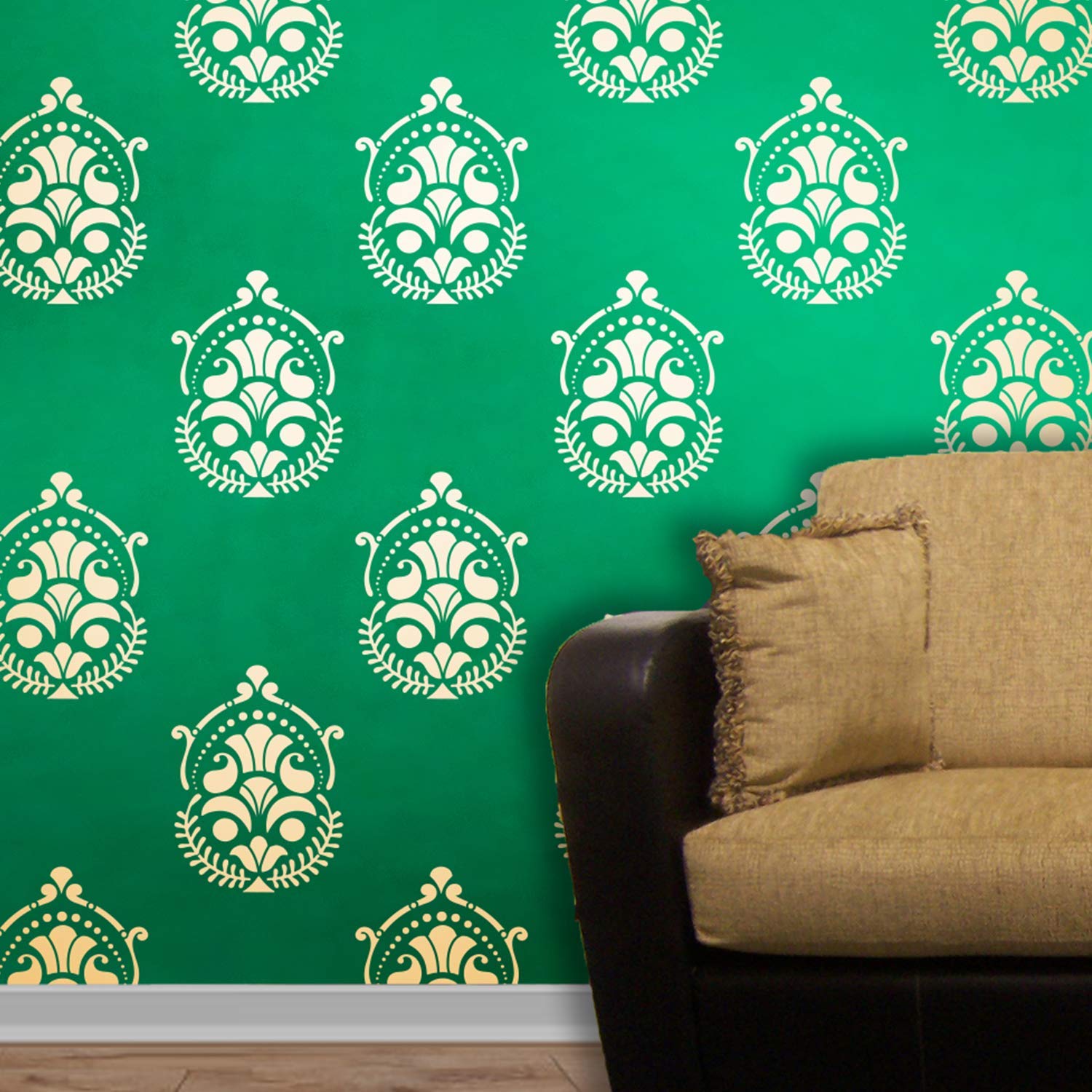 DESIGN IN Flower Painting Stencils/Wall Stencils for Home Wall Décor/Living Room/Bedroom (DMWS-100) (B08WWLPQWV) Amazon Price History, Amazon Price Tracker