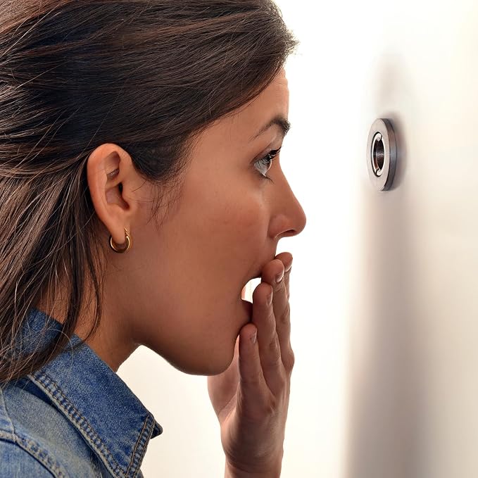 Mirilla para puerta de 1/2 pulg con visor de 160 grados miniatura 6