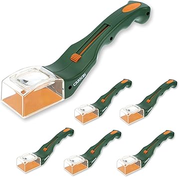 Carson BugView Bug Catcher Indoor and Outdoor Tool and Magnifier for Kids and Adults - Set of 6 HU-10MU